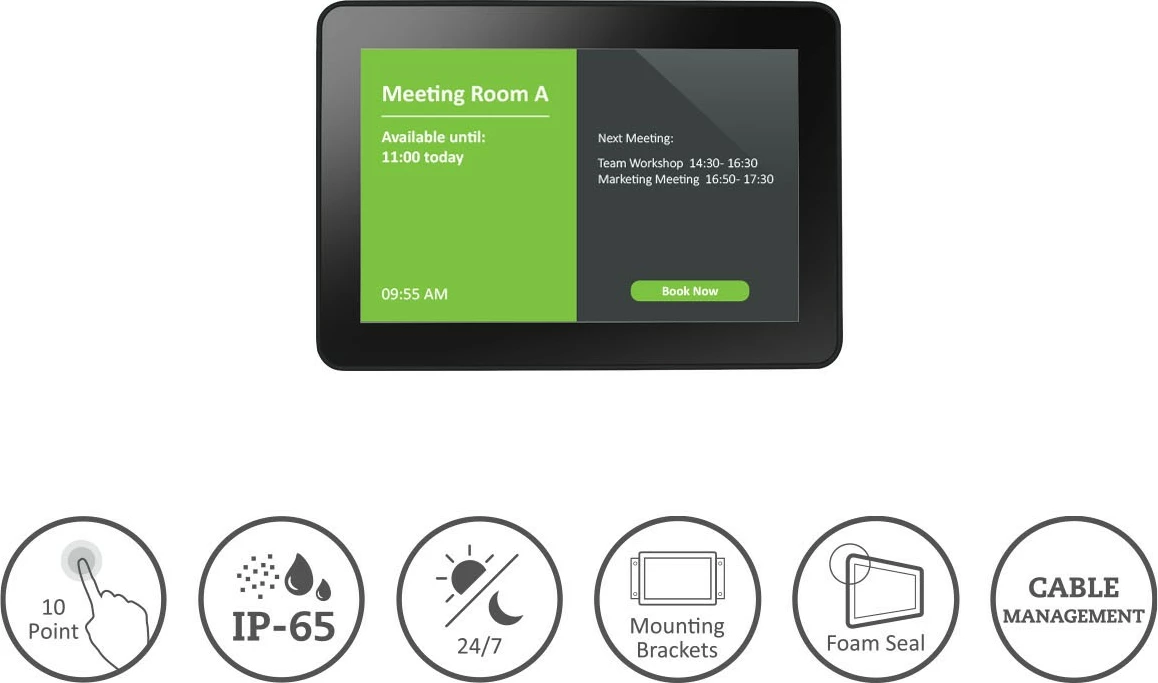 Interaktivni zaslon na dotik AG Neovo TX-10, 10,1", 1280 x 800, LED