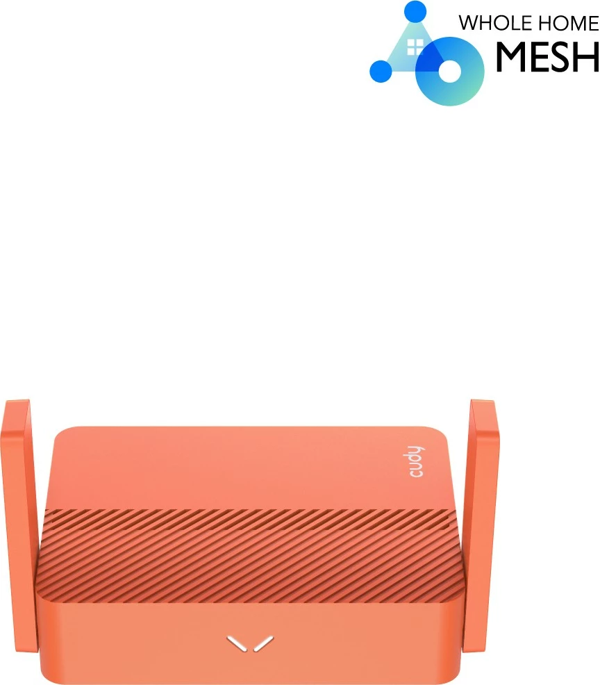 Prenosen usmerjevalnik Cudy TR1200 AC1200, oranžen