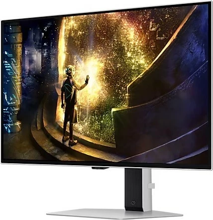 Gaming monitor OLED 27", QHD, 240Hz, srebrn — Samsung Odyssey G6 LS27DG610SUXEN