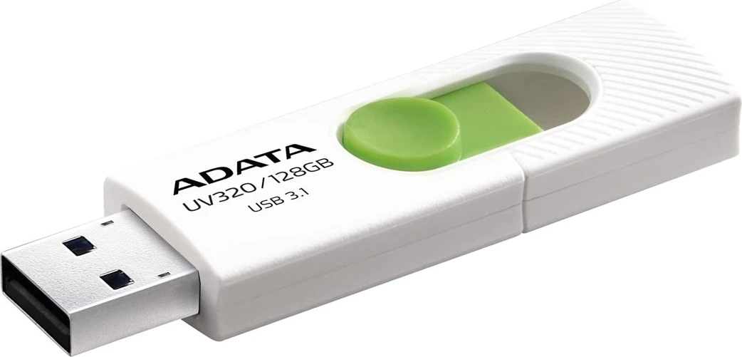 USB ključek Adata UV320, 128 GB, Tip A, zeleno/bel