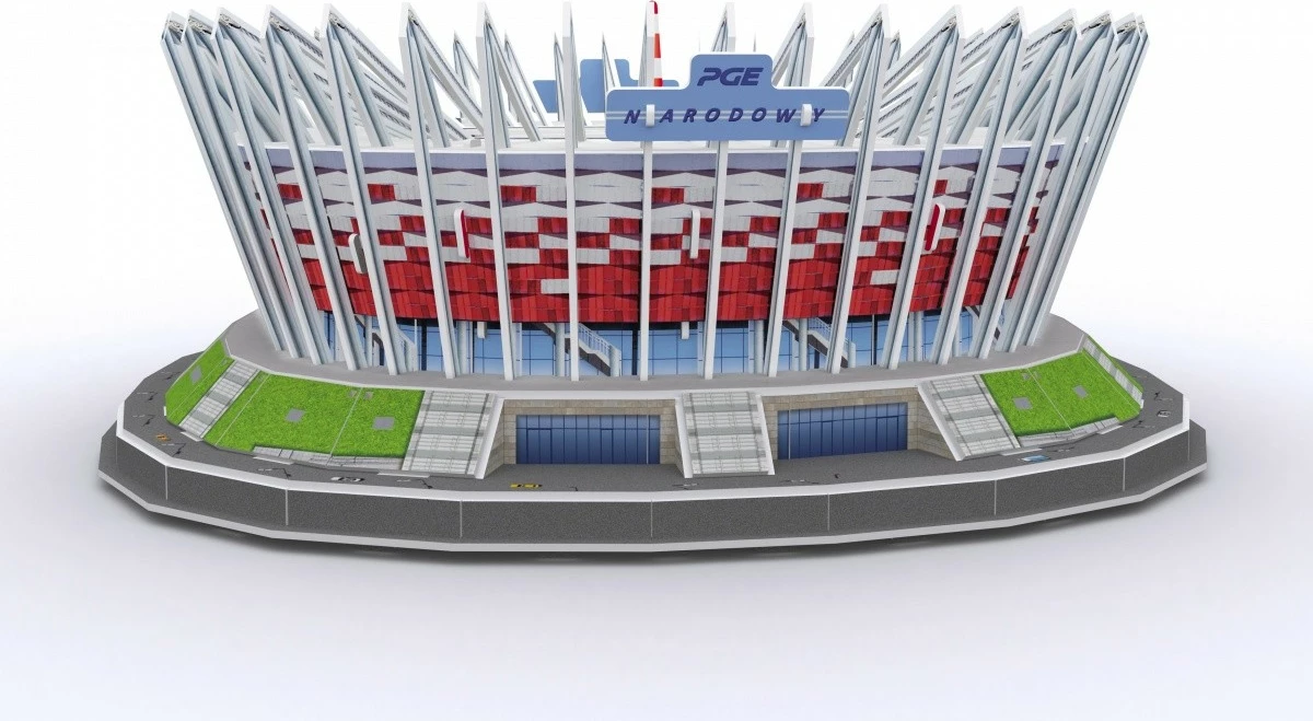 3D sestavljanka stadion PGE Narodowy, 105 kosov