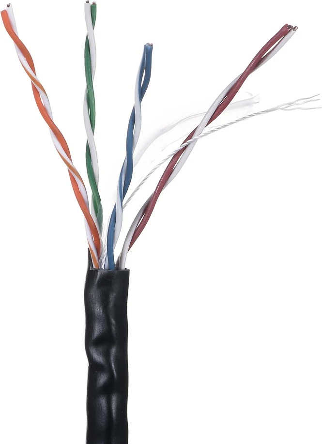 UTP kabel 305 m, 1 Gb/s, črn Lanberg