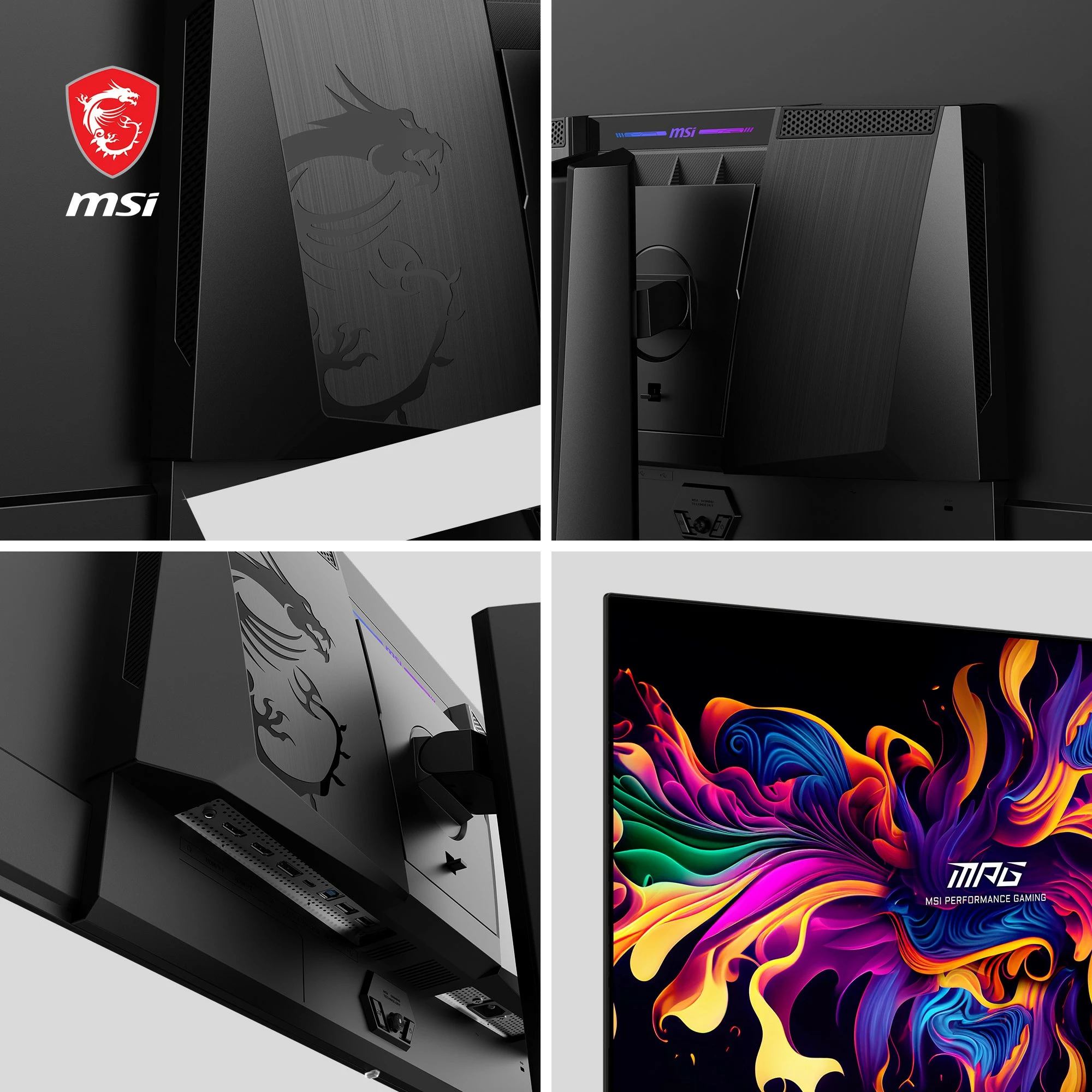 Gaming monitor 27-palčni QD-OLED, WQHD, 360Hz — MSI MPG 271QRXDE