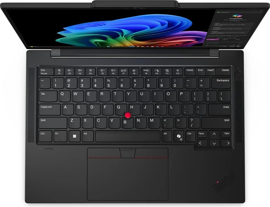 Prenosnik Lenovo ThinkPad T14s Gen 6 Copilot+ PC, 14", Snapdragon X1E-78-100, 32 GB RAM, 1 TB SSD, črn