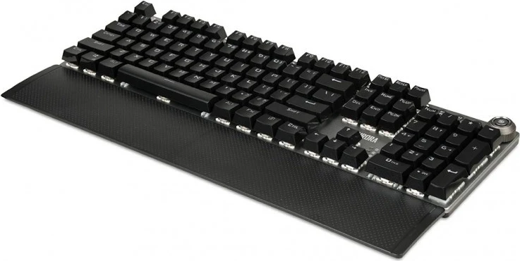 Mehanska/LED osvetljena tastatura iBox Aurora K-4 USB, črna