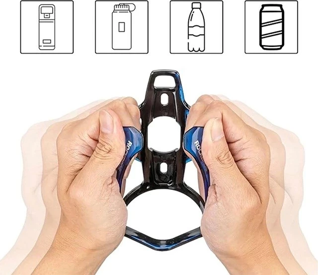 Držalo za steklenico za kolo Rockbros FK338, PC, modro