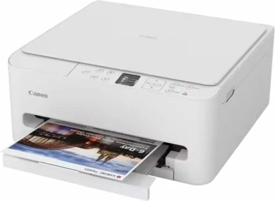 Večfunkcijski tiskalnik Canon PIXMA TS6550i, brizgalni, Wi-Fi, bel