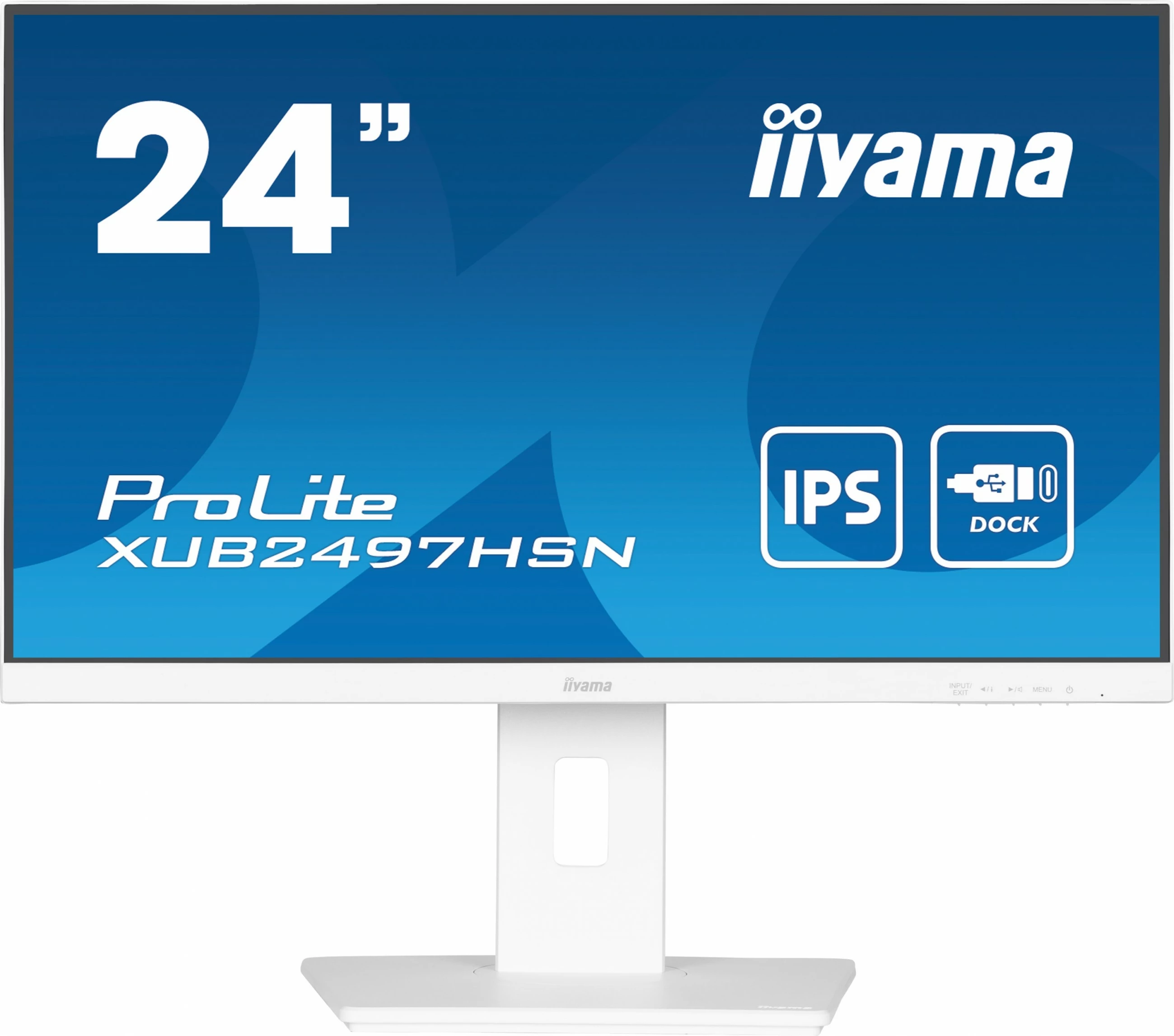 Monitor 23,8" Full HD LED, 1 ms, bel - iiyama ProLite XUB2497HSN-W2