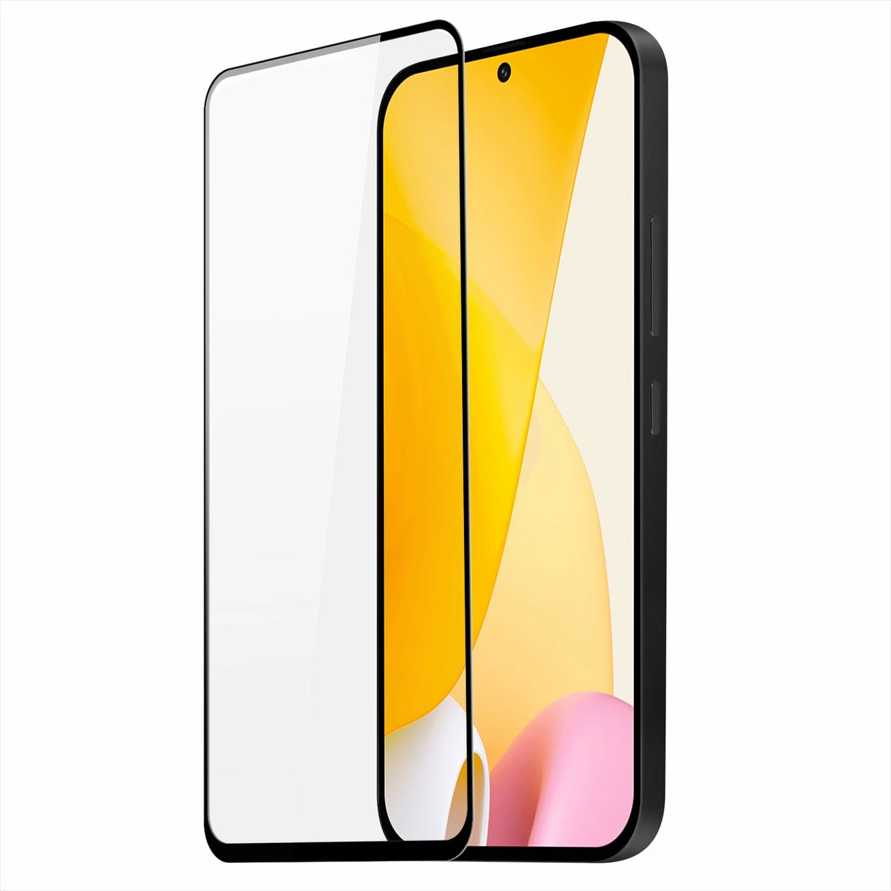 Zaščitno steklo 9D za Xiaomi 12 Lite, 9H, črno robno steklo Dux Ducis