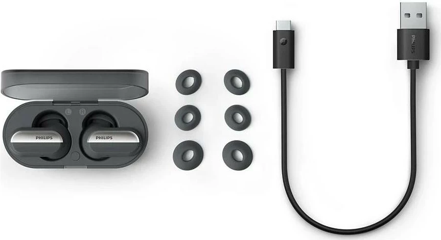 Slušalke z aktivnim dušenjem šuma Philips TAT6908BK/00, Bluetooth 5.3, IPX4, črne