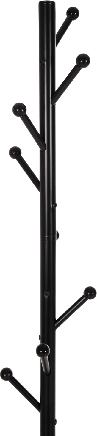 Talni obešalnik FH9576.01 kovinski 8 obešalnih mest-črn Φ37x175Hcm