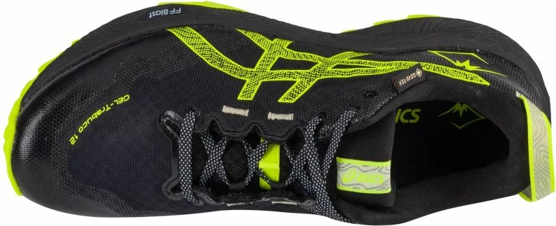 Superge Asics Gel-Trabuco 12 GTX, črno-zelene