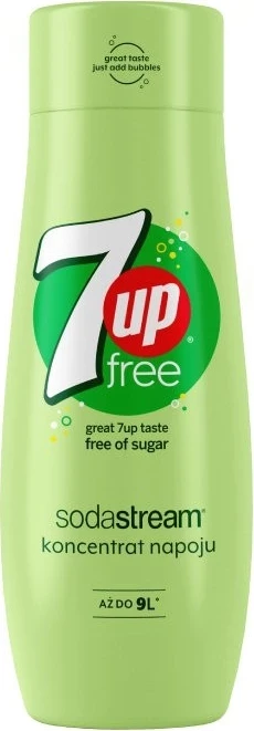 Sirup 7 Up Free za SodaStream, 440 ml