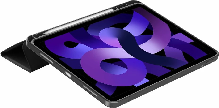 Silikonski ovitek za iPad Air 10,9"/11" z nosilcem za Apple Pen, črn, Tech-Protect SC Pen Case