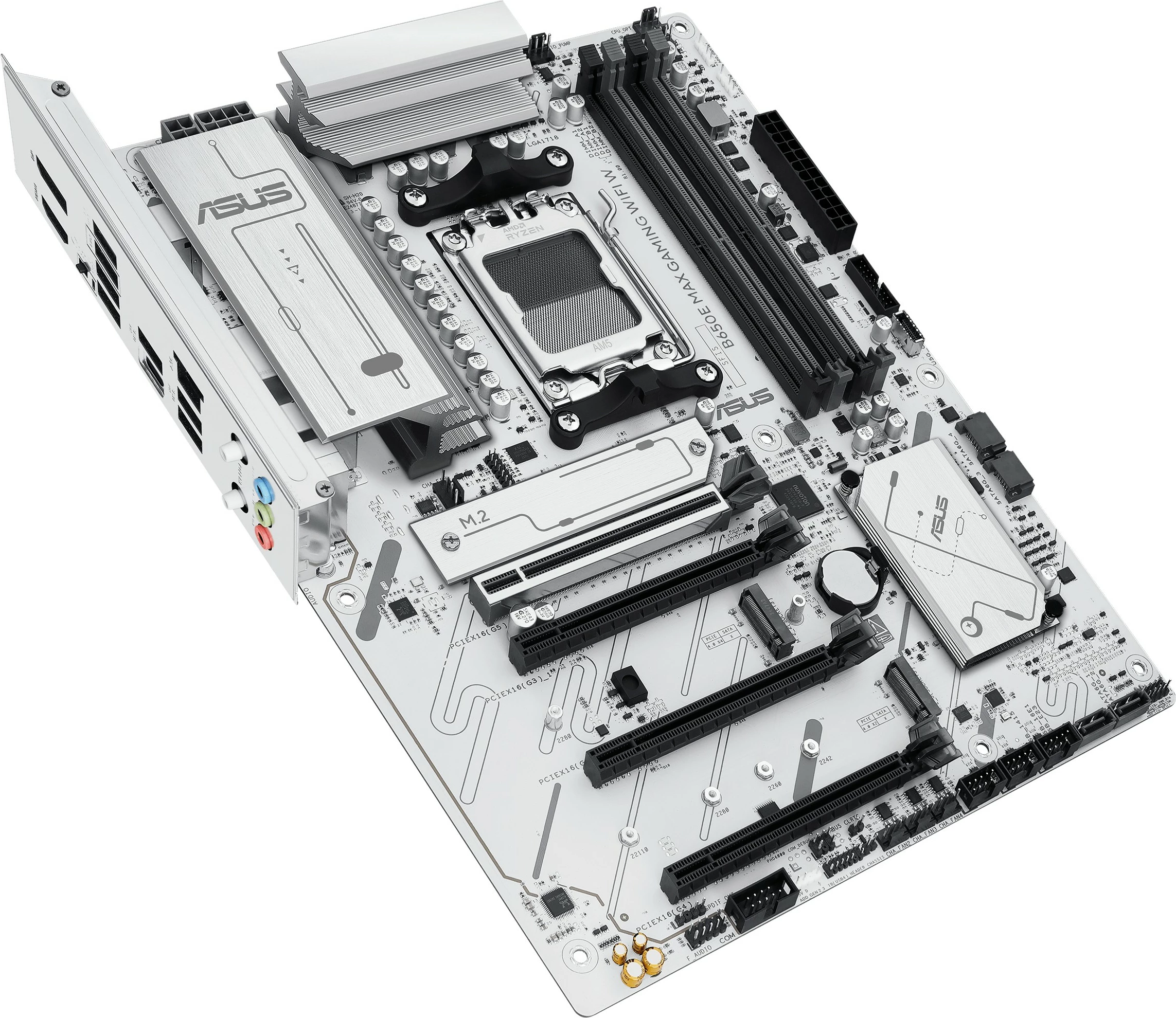 Matična plošča ASUS B650E MAX GAMING WIFI W, Socket AM5, DDR5, 256 GB, Wi‑Fi, Bluetooth