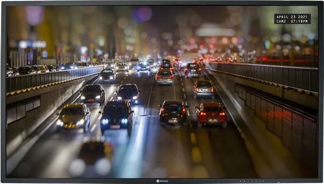 Nadzorni monitor 65" 4K, črn - AG Neovo SMQ-6501