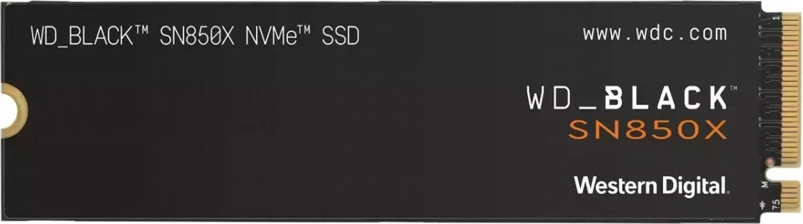 SSD NVMe M.2, 1TB, PCIe Gen4 Western Digital WD Black SN850X