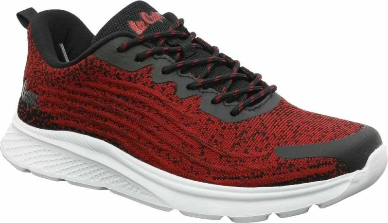 Atletske čevlje za moške Lee Cooper, črno-rdeče