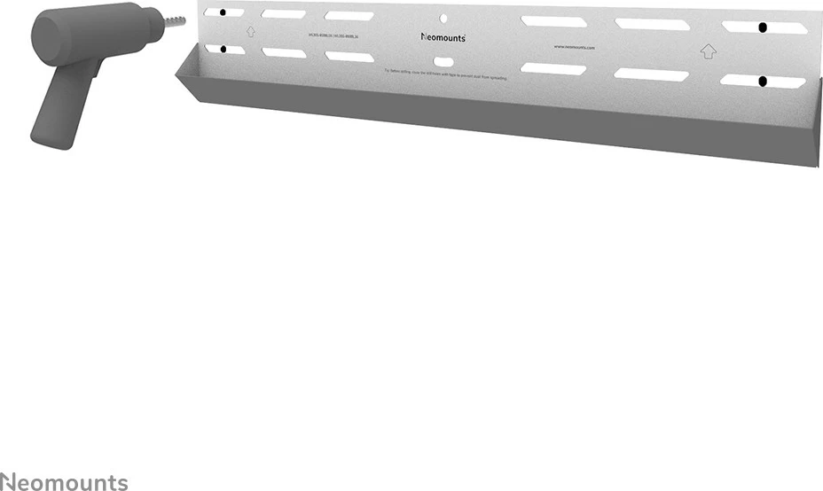 Stenski nosilec za TV Neomounts WL30S-850BL16, fiksni, jeklo, 42–86 in, črn