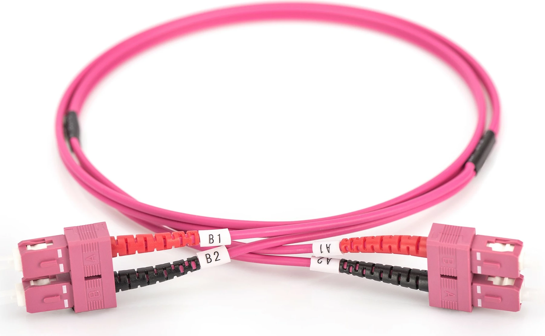 Optični kabel OM4 SC/SC 3 m, večbarven Digitus