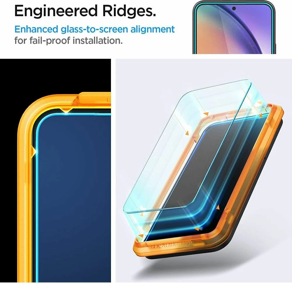 Zaščitno steklo Spigen Glas.tR AlignMaster za Samsung Galaxy A54 5G, 2 kosa