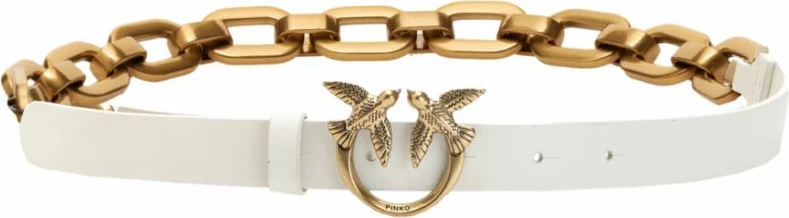 Ženski pas Love Birds Pinko, bel