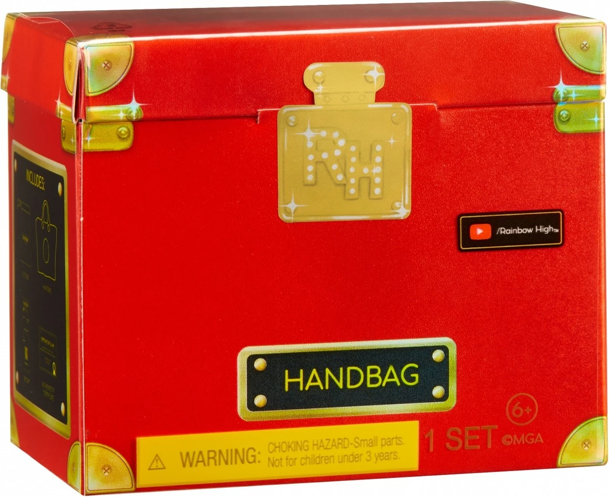 Set torbic za punčke, Rainbow High Accessories Studio Series 1, mešanica