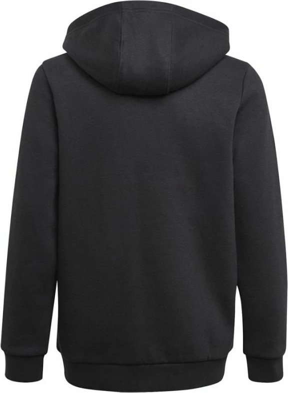 Duks s kapuco za fante adidas, črn