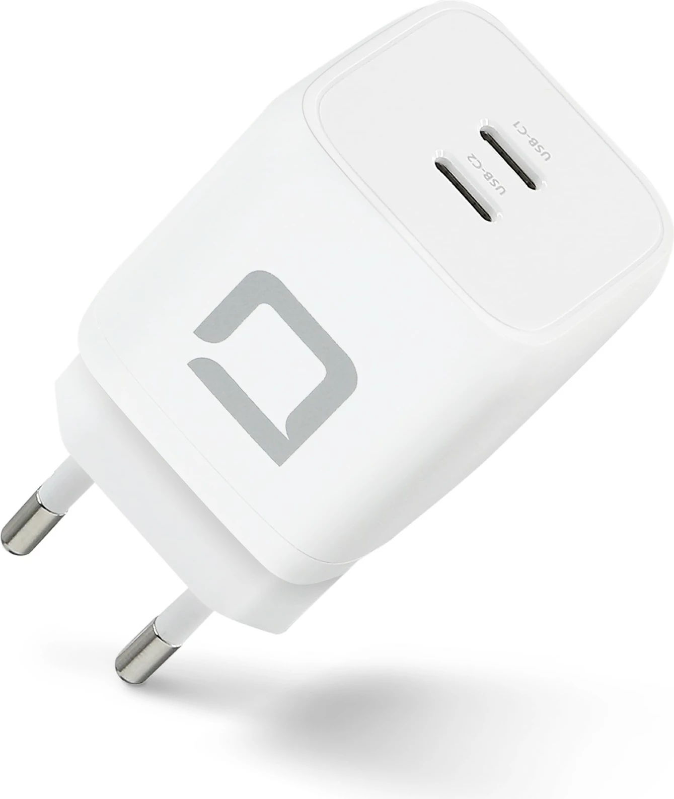 Potovalni polnilec za tablične računalnike DICOTA COMFORT USB-C 45W, bel