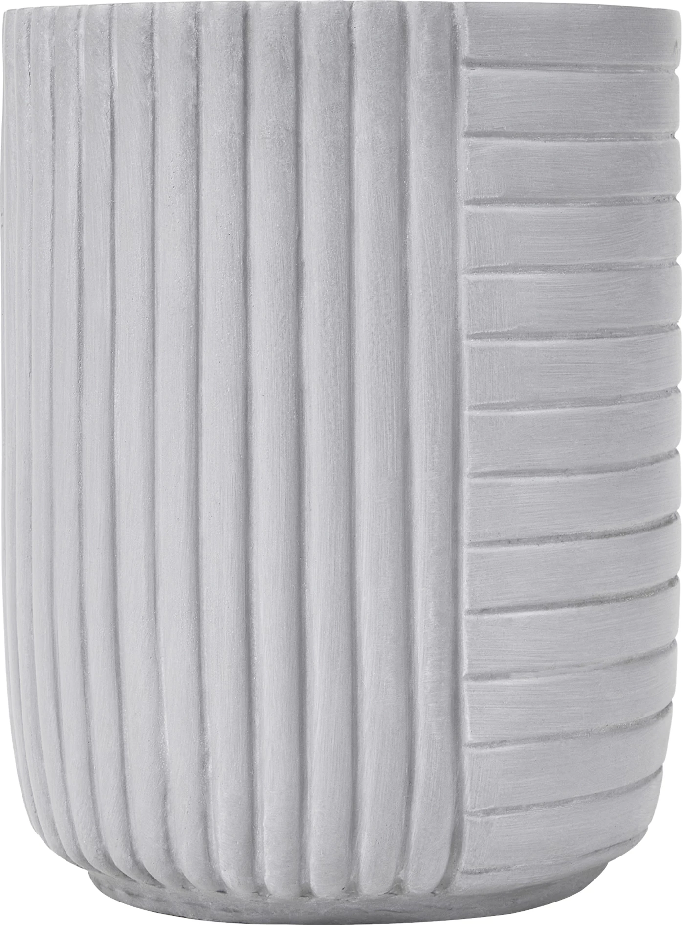 Geometrijska stranska miza, bela, 35x35x46