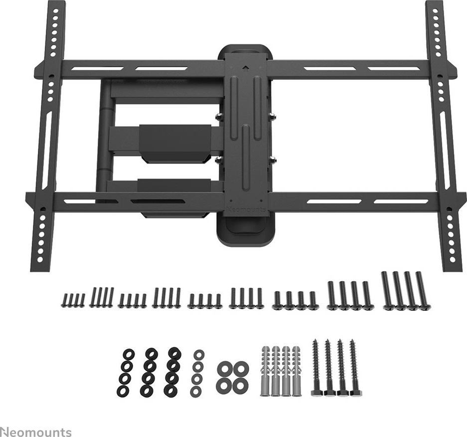 Polno gibljiv nosilec za TV Neomounts WL40-550BL16, 40-65 palcev, VESA 600x400, črn