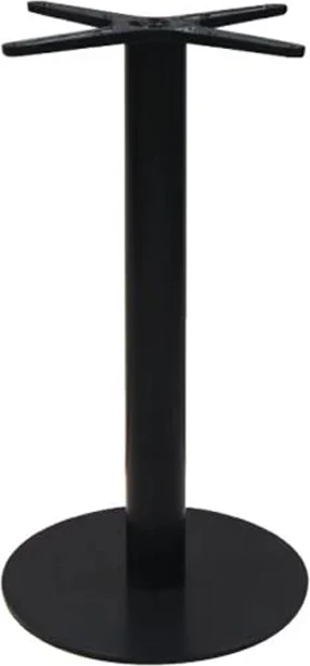 Kovinsko podnožje mize, črno, 40x40x108 cm