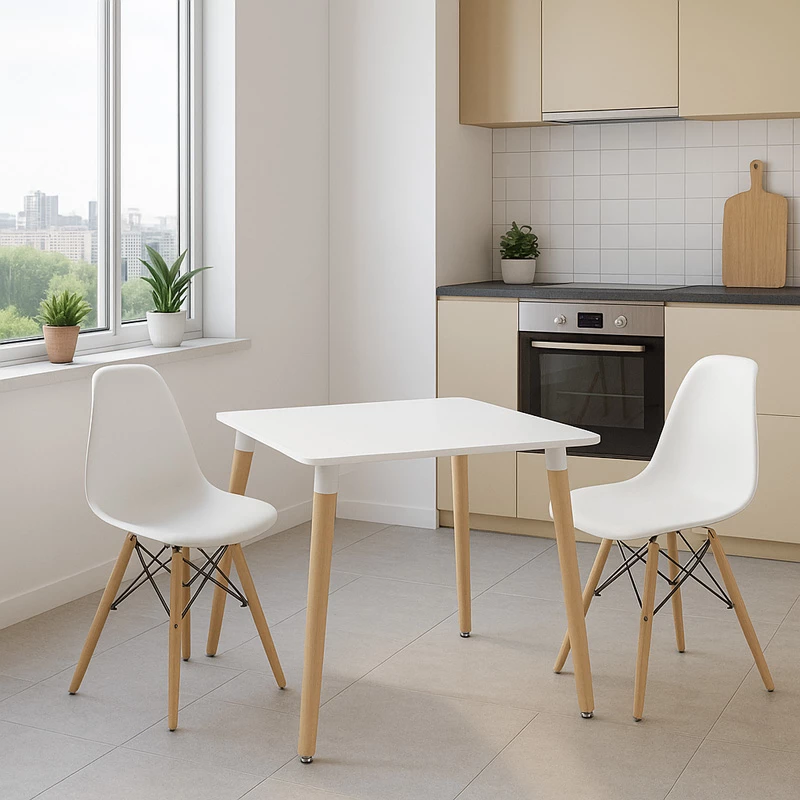 Set pohištva za študentsko jedilnico, 3-delni Julita-Natali