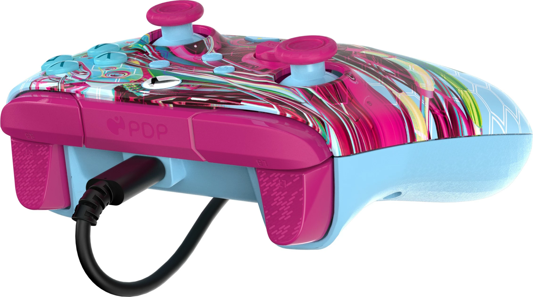 Napreden žični igralni krmilnik, PDP REMATCH, Xbox Series X|S, Xbox One, PC, večbarven