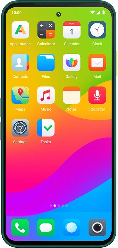 Pametni telefon Fairphone 6, 8 GB RAM, 256 GB, Dual-SIM, 5G, gozdno zelena