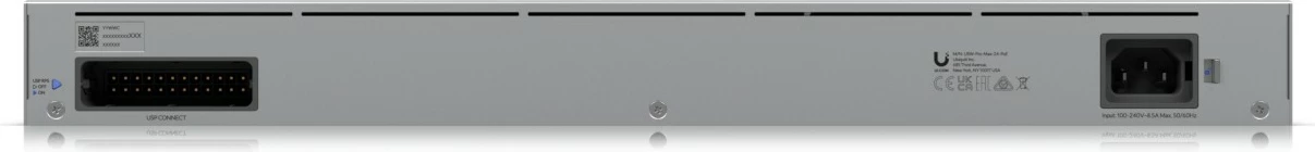 Switch za visoko zmogljivost Ubiquiti USW‑Pro‑Max‑24‑PoE, L3, 2,5G Ethernet, Power over Ethernet, montaža v rack