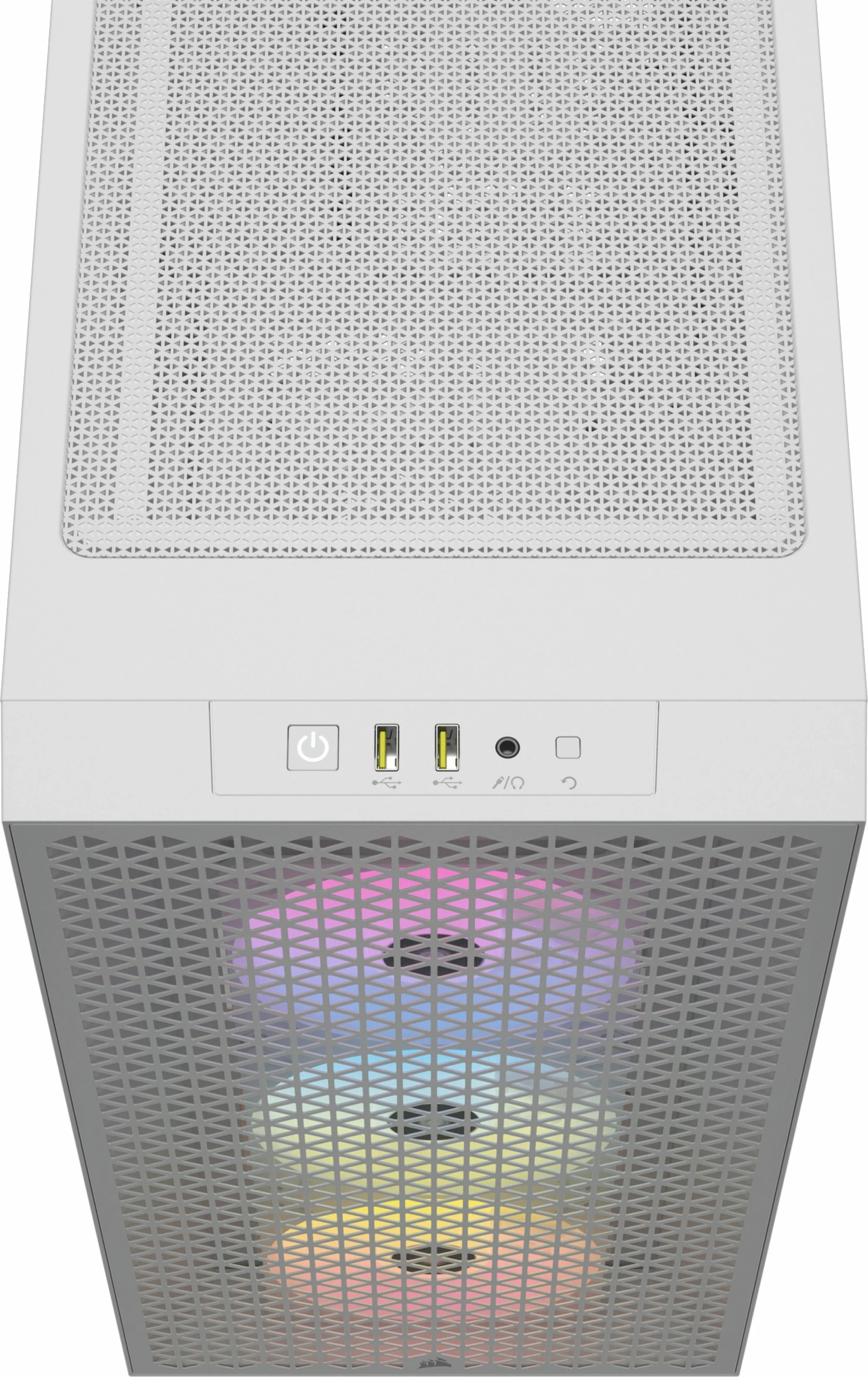 Računalniško ohišje Corsair 3000D RGB Airflow, midi tower, ATX, belo