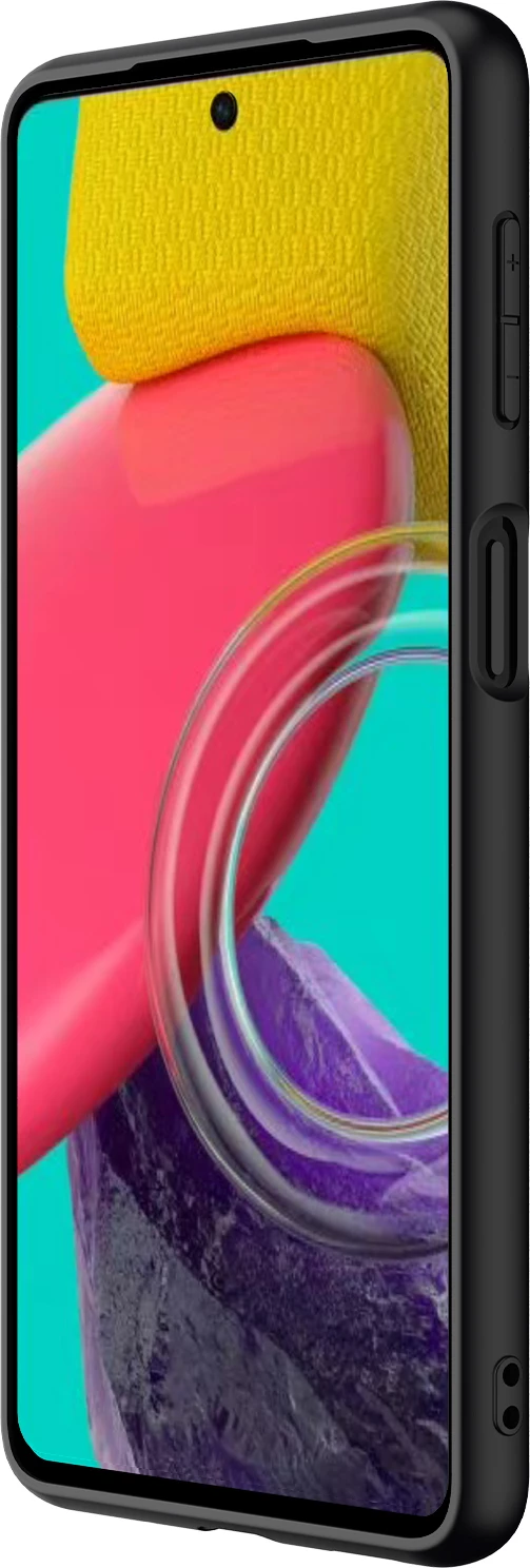 Teksturiran ovitek za telefon Nillkin za Samsung Galaxy M53 5G, črn