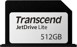 SD kartica Transcend JetDrive Lite 512GB, črna