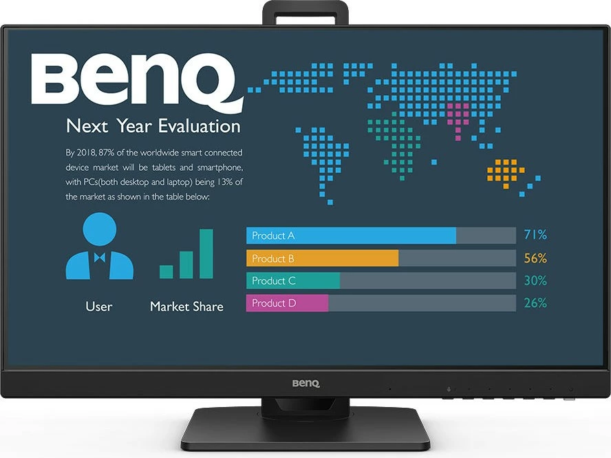 Monitor 23,8" Full HD, črn BenQ BL2486TC
