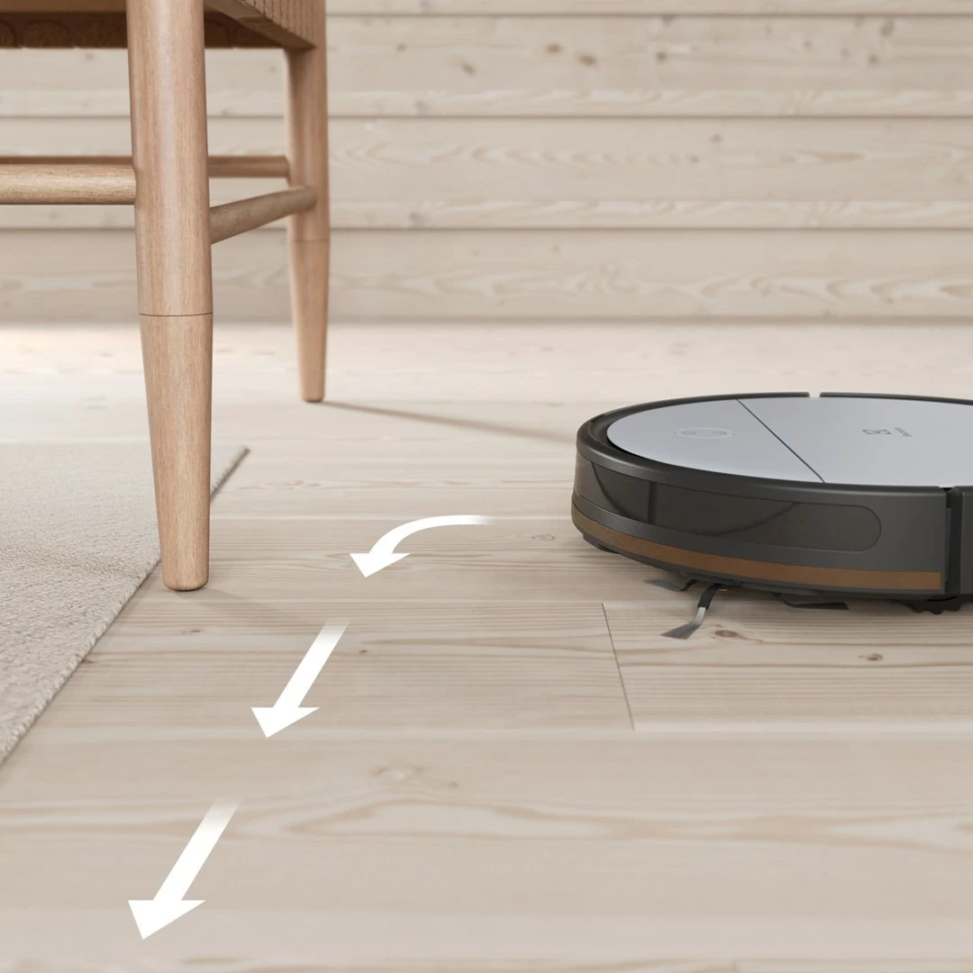 Robotski sesalnik z vrečko za prah Electrolux ER61UD1UG, siv