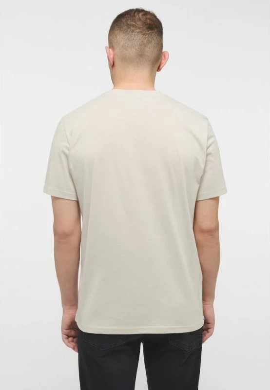 Majica za moške Mustang Alex C Print M T-shirt 1013523 2081, krem