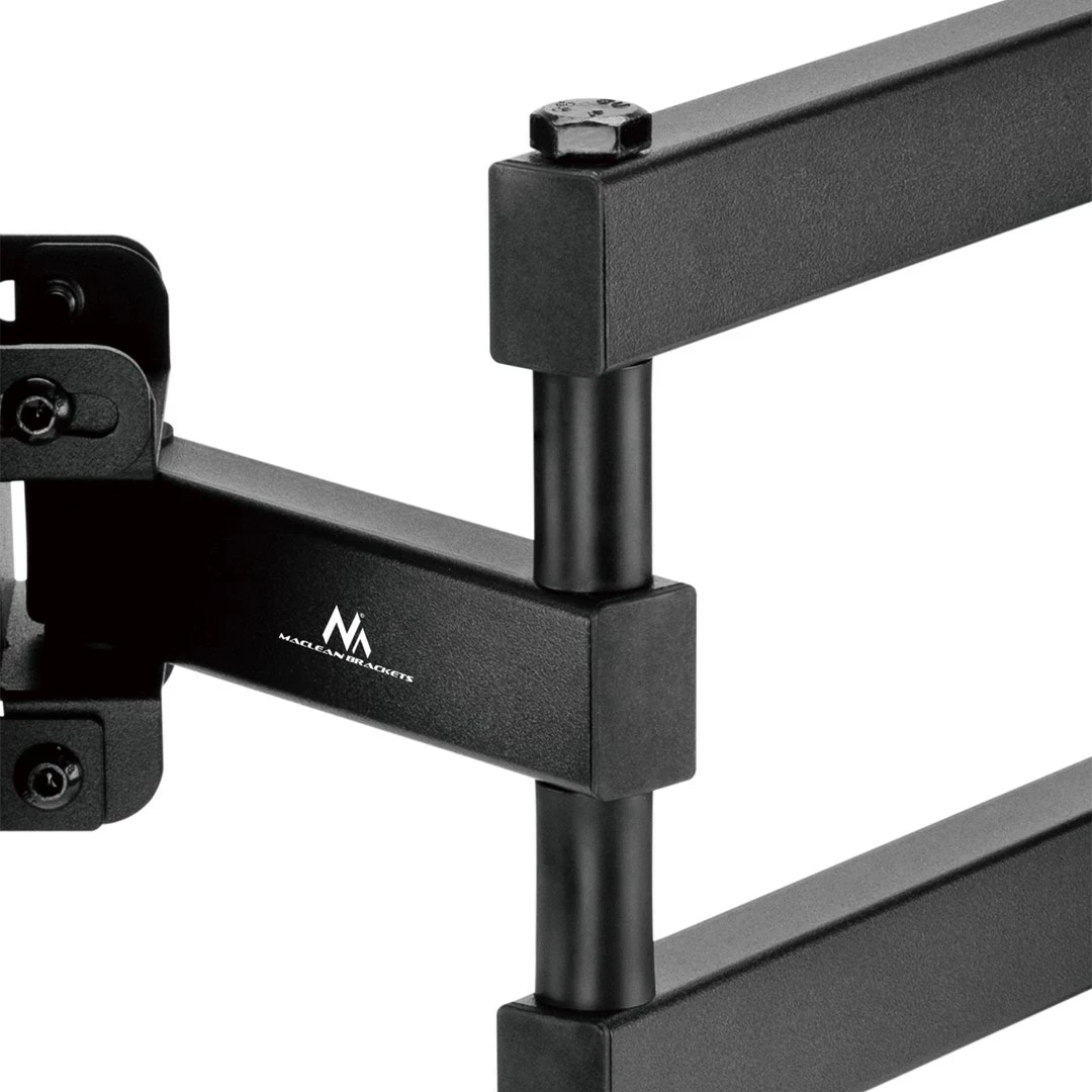 Stenski/držalo za TV, Maclean MC-798N, za TV do VESA 600x400, 37–70", 35 kg, črn