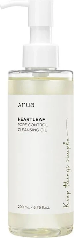 Čistilno olje za obraz za ženske Anua Heartleaf Pore Control, 200 ml