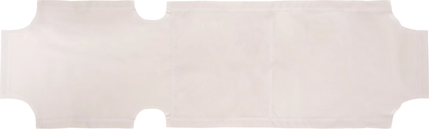 Nadomestna prevleka iz tekstilena FH5072.03 600gr/m2 2x1 za klasične ležalnike v beli barvi