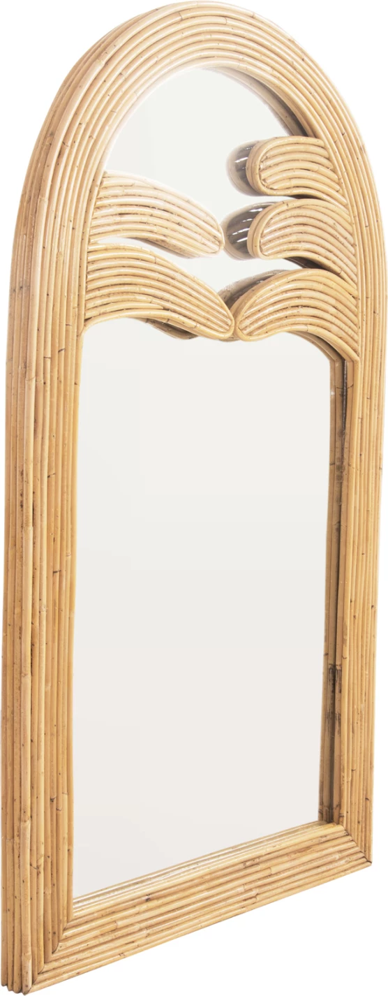 Stensko ogledalo REFLECT FH4367 naravni okvir iz ratana 60x4,5x100Hcm