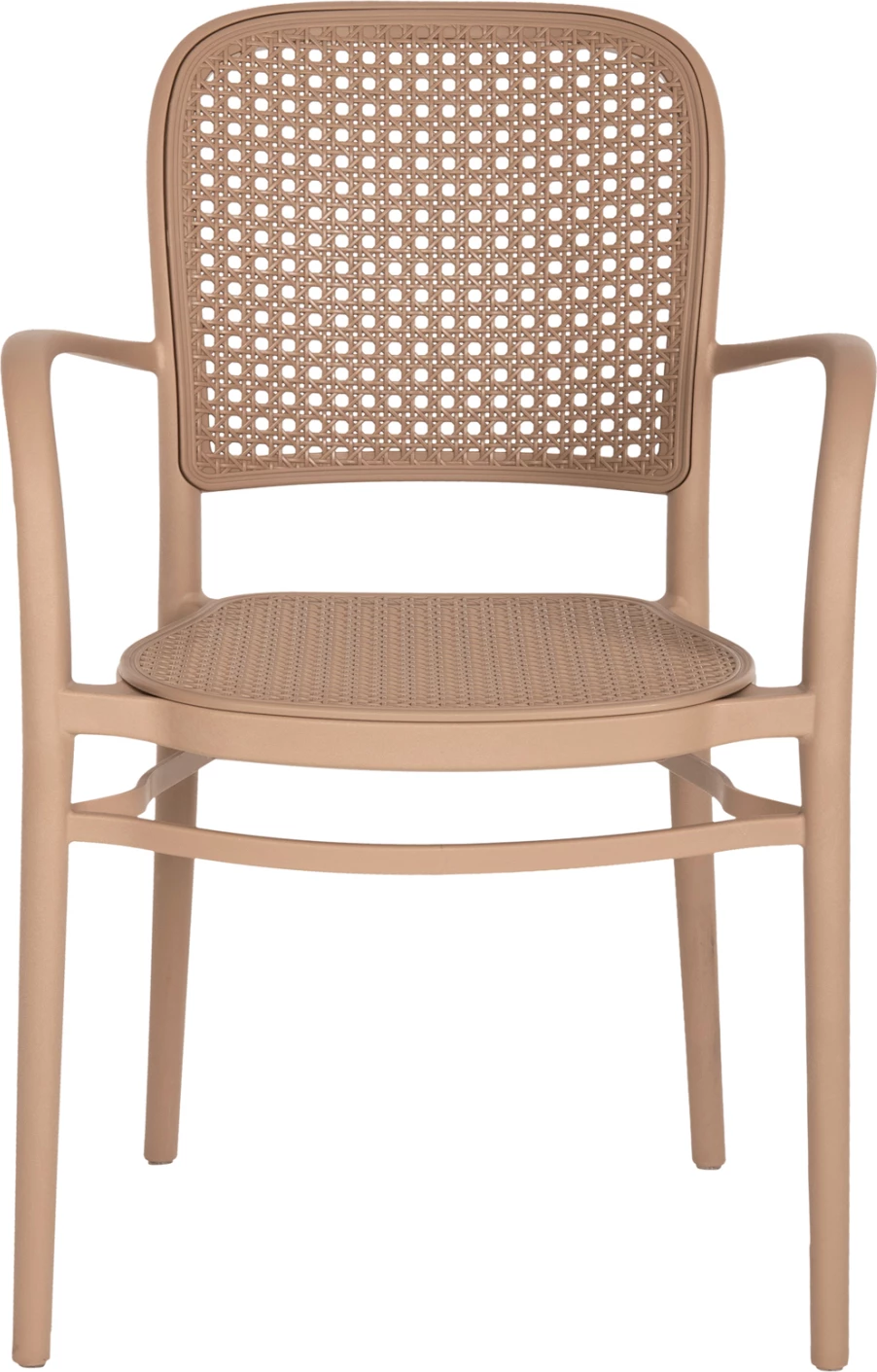 Stol iz polipropilena FLOW FH5938.03 kapučino 55x53x86Hcm