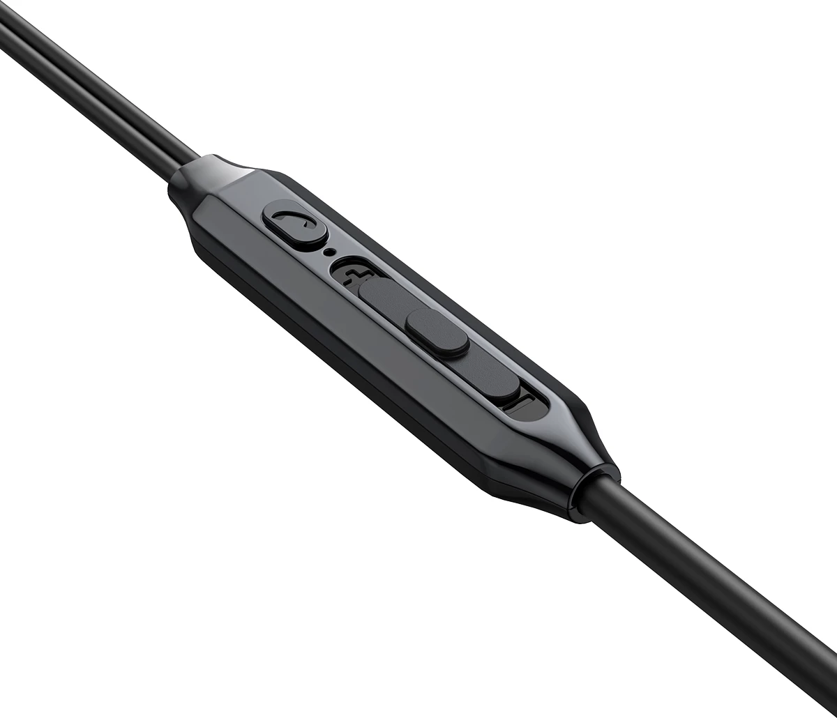 Slušalke v uho, USB‑C, z mikrofonem, 10 mm Hi‑Fi gonilniki, kabl 1,2 m, Joyroom JR-EC06, siva