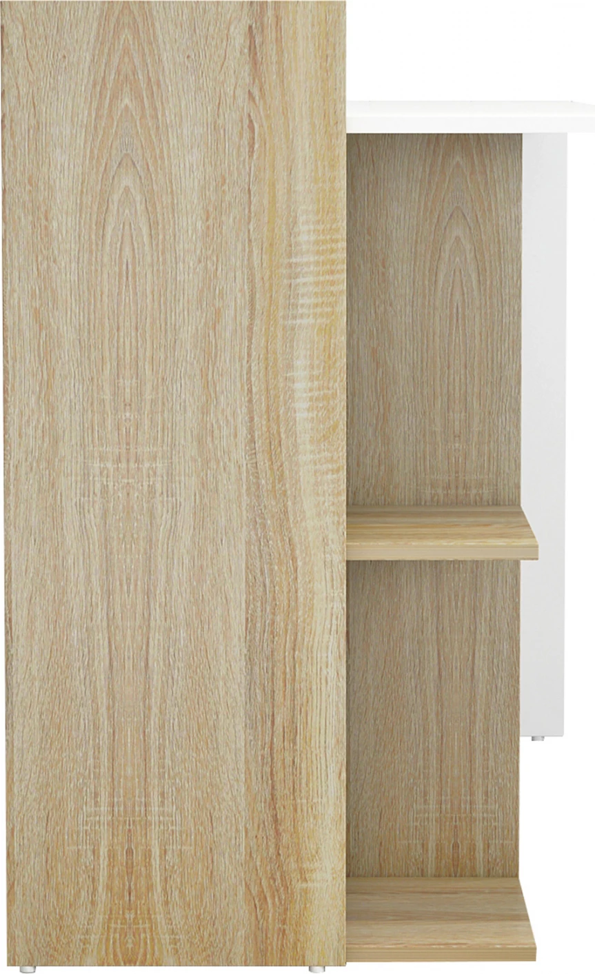 Melaminsko pisarniško pohištvo FH8994.02 sonama bela 112x55x85Y cm