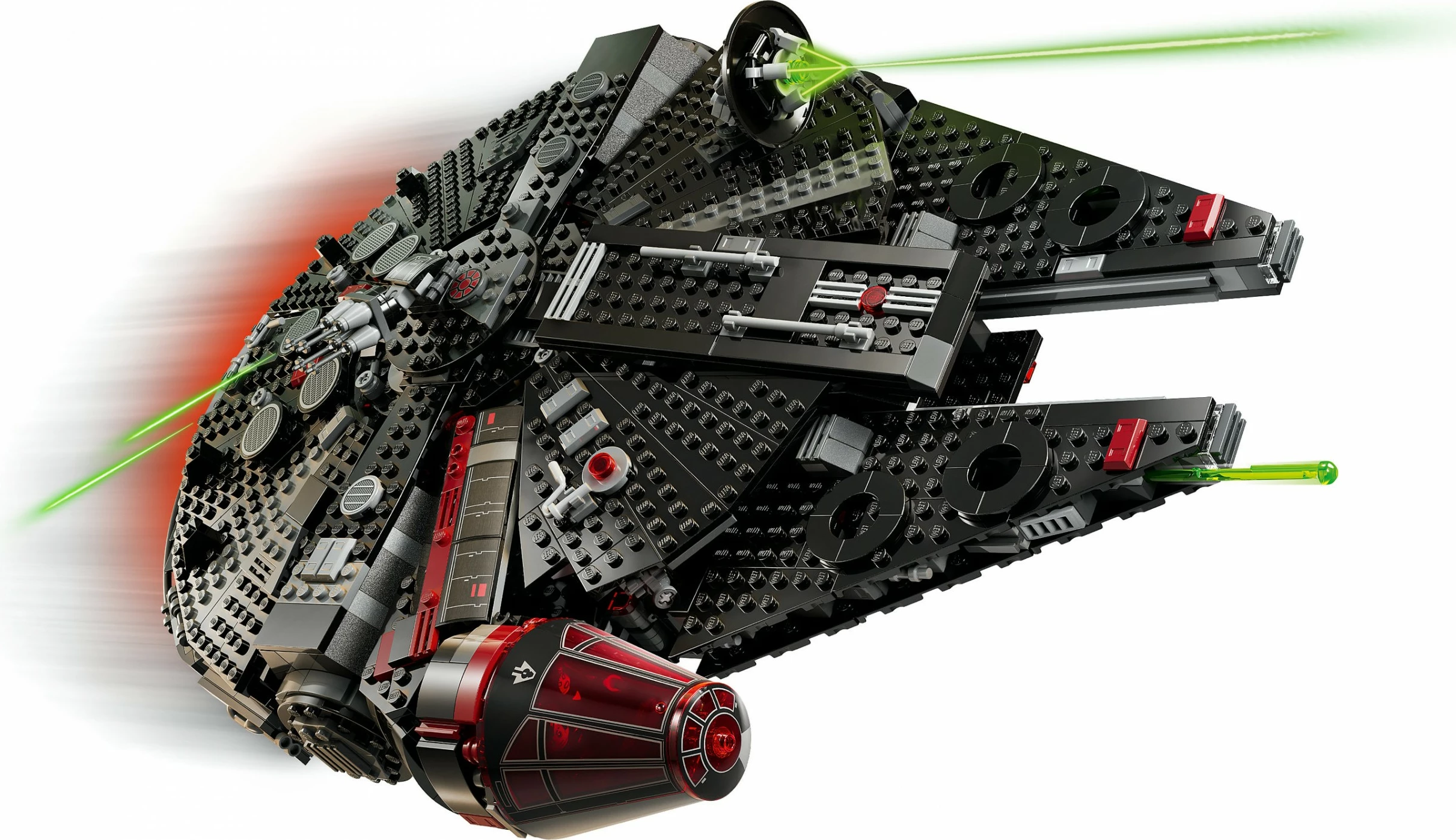 Set za sestavljanje The Dark Falcon, LEGO, 1.579 kosov, večbarven
